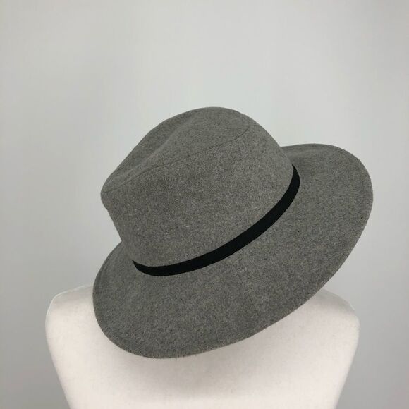 Faux Wool Wide Brimmed Hat - Picture 5 of 5